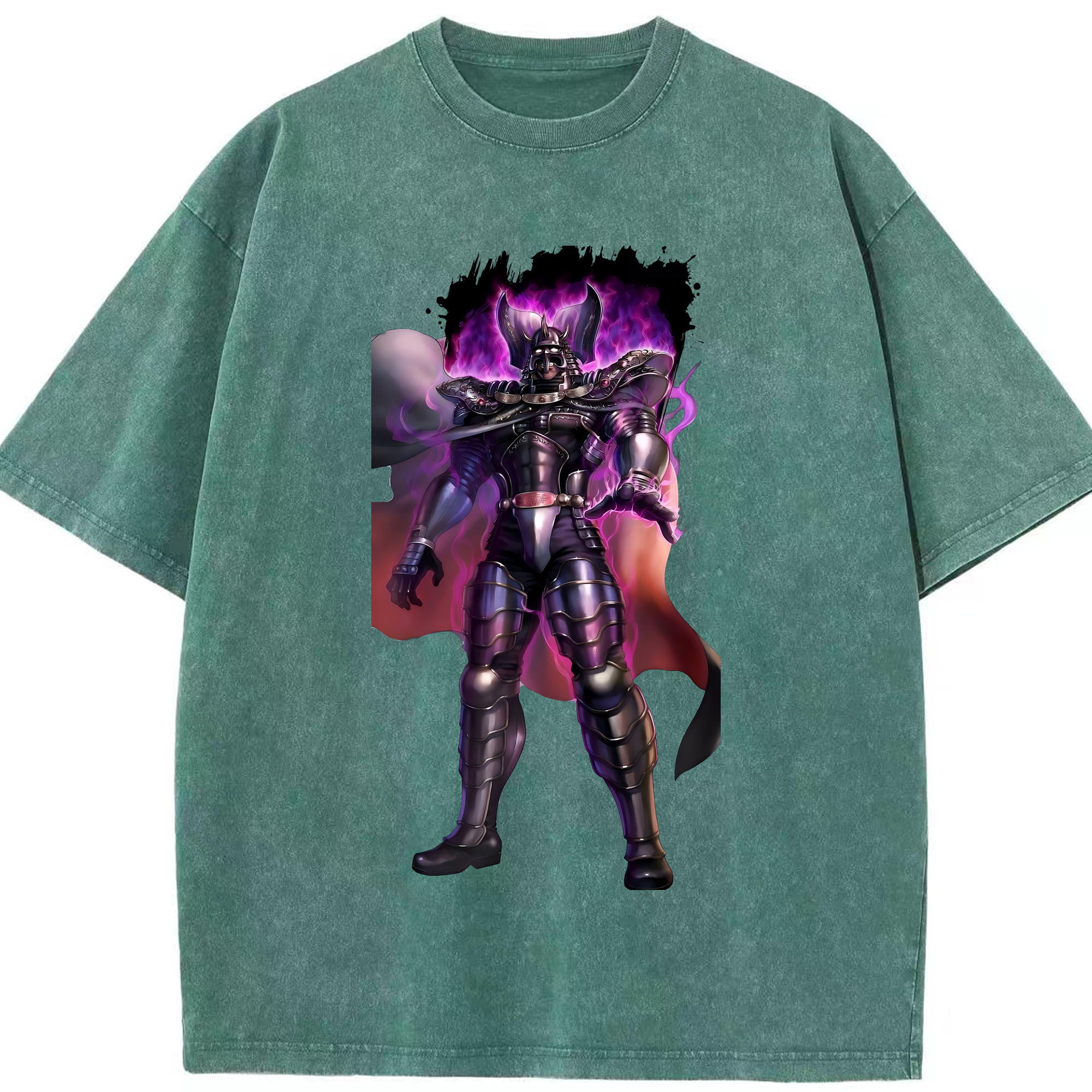 （画像用） 北斗の拳 Fist of the North Star 綿100% ヴィンテージ風 半袖Tシャツ（フロントプリント）